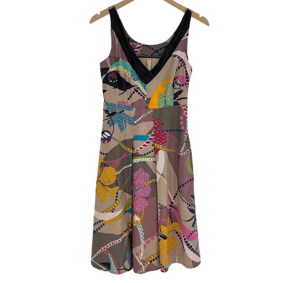 Maeve Dresses & Skirts - Maeve Anthropologie Womens Floral Print Fit Flare Dress Size 6 Multicolor Boho